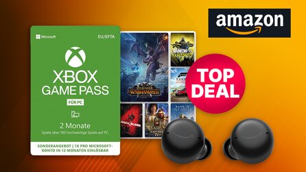 2 Monate Game-Pass für 9,99 Euro, Amazon Echo Buds 33% reduziert [Anzeige]