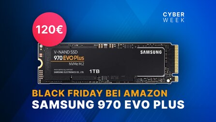 Black Friday Woche bei Amazon mit Samsung-SSDs, Hisense-TV [Anzeige]