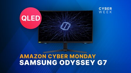 Cyber Monday bei Amazon mit Samsung Odyssey G7 und G9 Monitoren [Anzeige]