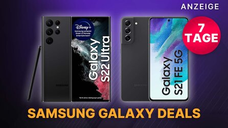 Samsung Galaxy Angebote: S22 Ultra, S21 FE und weitere 5G Handys zum Tiefstpreis bei Amazon