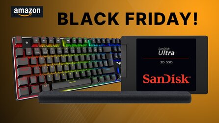Black Friday bei Amazon mit SSDs, Soundbars und Gaming-Keyboards [Anzeige]
