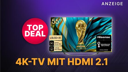 Dieser 55 Zoll 4K TV hat alles, was ihr für die PS5 und Xbox braucht - für nur 599€