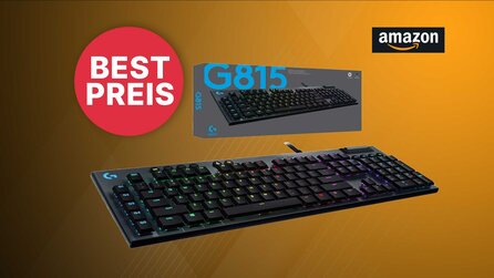 Top-Angebot bei Amazon: Logitech G815 Gaming-Tastatur jetzt günstig wie noch nie zuvor [Anzeige]