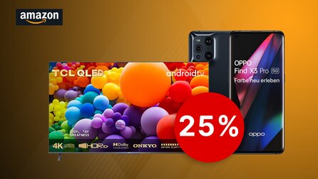 Neue Angebote bei Amazon mit starkem Preisnachlass beim Oppo Find X3 Pro [Anzeige]