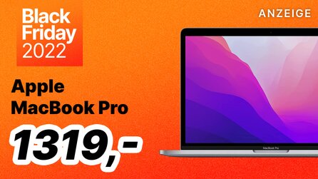 Amazon Black Friday 2022: Das Apple MacBook Pro mit M2 Chip jetzt zum Tiefstpreis