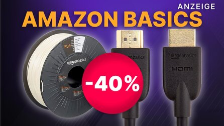 Großer Amazon Basics Sale: 40% Rabatt auf Artikel wie HDMI-Kabel, USB-Hubs und mehr