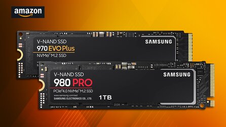Samsung 970 Evo Plus und 980 Pro stark reduziert bei Amazon [Anzeige]