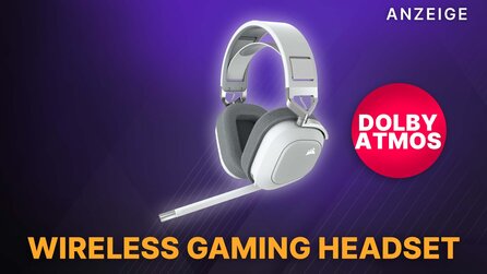 Wireless Gaming Headset: Das kabellose Corsair HS80 RGB mit Dolby Atmos Audio im Amazon Angebot