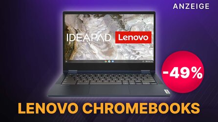 IdeaPads bei Amazon: Sichert euch Convertible Chromebooks von Lenovo zum halben Preis