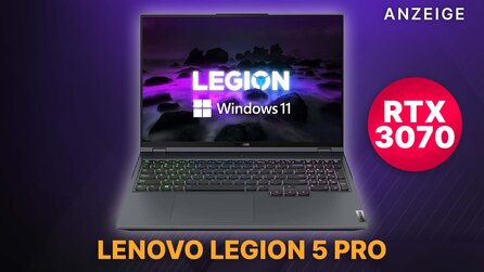 Lenovo Legion 5 Pro: Gaming Laptop mit AMD Ryzen 7 + NVIDIA GeForce RTX 3070 zum Bestpreis bei Amazon