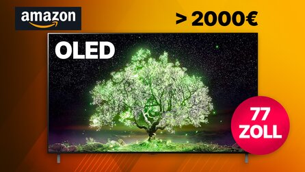 Heimkino deluxe: 77 Zoll OLED-Fernseher bei Amazon für unter 2.000 Euro [Anzeige]