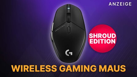 Logitech G303: Sichert euch Shrouds Wireless Gaming Maus besonders günstig im Amazon Angebot