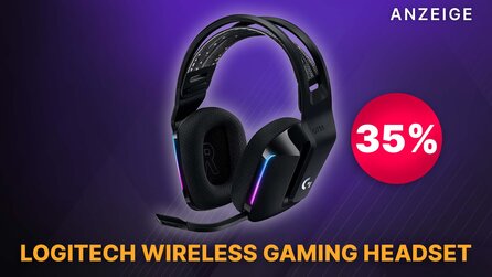 Kabelloser Surround Sound: Starkes Wireless RGB Gaming Headset von Logitech zum Tiefstpreis bei Amazon
