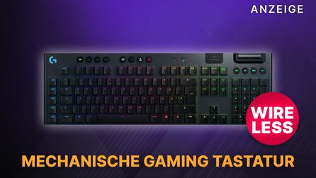 Logitech G915 LIGHTSPEED: Wireless mechanische RGB Gaming Tastatur jetzt supergünstig bei Amazon
