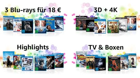 3 Filme auf Blu-ray für 18€ und weitere Filmangebote - Mai-Dealz bei Amazon [Anzeige]