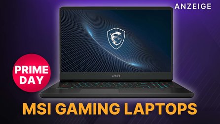 Prime Day Deals: MSI Gaming Laptops mit RTX Grafik bei Amazon günstig sichern