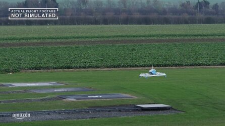 Amazon Prime Air - Erste offizielle Drohnen-Lieferung in Großbritannien