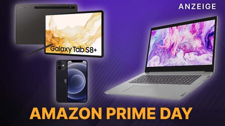 Amazon Prime Day: Jetzt Smartphones, Tablets + Laptops günstig wie nie im Angebot