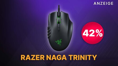 Razer Naga Trinity: MMO Gaming Maus mit 19 Tasten jetzt 42% günstiger bei Amazon
