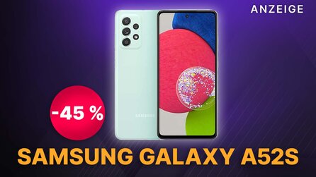5G + 128 GB Speicher: Das Samsung Galaxy A52s dank 45 Prozent Rabatt bei Amazon zum Tiefstpreis