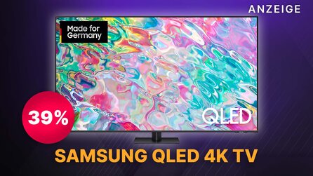 Amazon: 85 Zoll Samsung QLED 4K TV mit Quantum HDR + HDMI 2.1 jetzt unschlagbar günstig