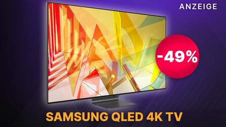 QLED + 4K zur Hälfte des Preises: Sichert euch den Samsung Quantum HDR TV bei Amazon mit 49% Rabatt