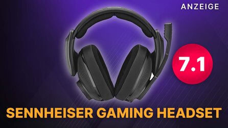 Wireless 7.1 Surround Gaming Headset: Dieses Sennheiser Angebot macht Ingame Sound zum HiFi-Erlebnis