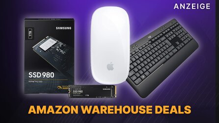 Amazon Warehouse Deals - Samsung 980 SSD, Logitech MX Tastatur, Apple Mouse und iPad bis zu 41% günstiger
