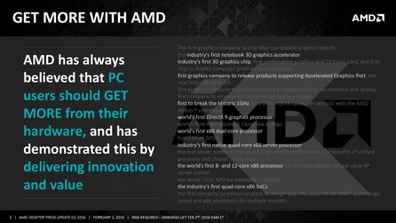 AMD Prozessor-Update 2. Februar 2016 - Bilder