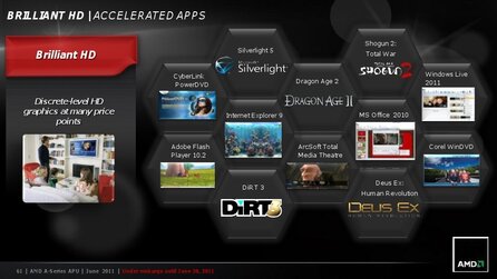 AMD Fusion A-Prozessoren - Hersteller-Präsentation