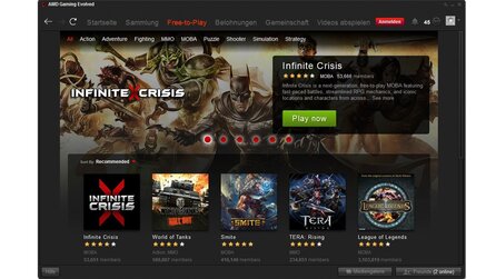 AMD Gaming Evolved App - Screenshots