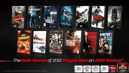 AMD Never Settle Bundle Anfang 2013 - Bilder