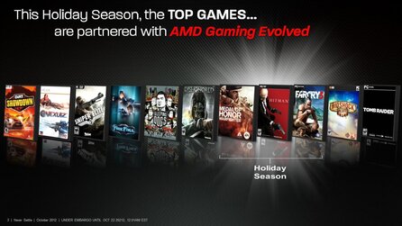 AMD »Never Settle«-Treiber und - Spielebundle - Hersteller-Präsentation