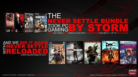 AMD Never Settle Forever - Hersteller-Präsentation