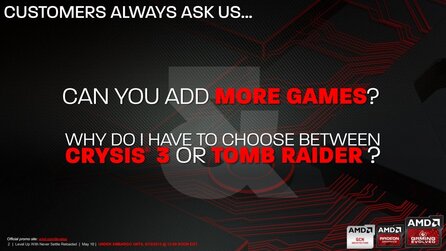 AMD Never Settle Reloaded - Update des Spiele-Bundles