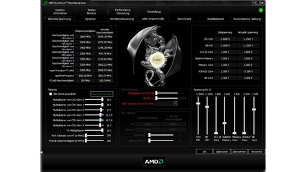 AMD Overdrive 3.2.1 - Übertakt-Tool jetzt mit Sechskern-Unterstützung