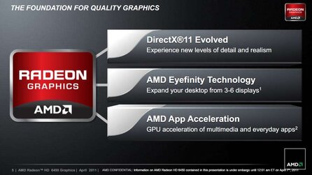AMD Radeon HD 6450 - Vorstellung der Einsteigerkarte