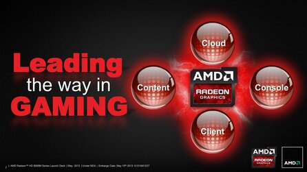 AMD Radeon HD 8900M - Hersteller-Präsentation
