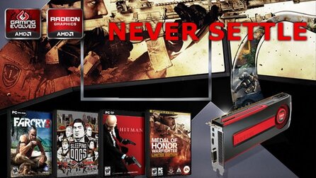 Never Settle Bundle Reloaded - AMD-Grafikkarten mit neuen Spiele-Bundles ab Februar