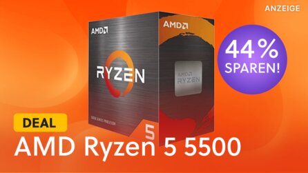 AMD Ryzen 5 5500: Aktuell spart ihr 44 Prozent auf den starken Prozessor!