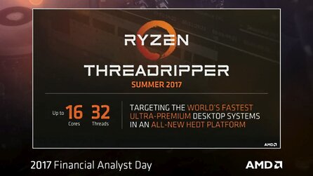 AMD Threadripper - Erster Benchmark, X399-Chipsatz mit Quadchannel