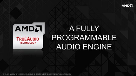 AMD - TrueAudio Präsentation - Bilder