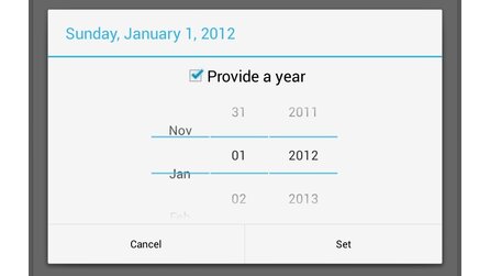 Android 4.2 ohne Weihnachten - Google vergisst Dezember in der Kontakte-App