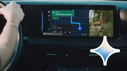 Gemini für Android Auto: Fünf Beispiele, wie die KI das Autofahren angenehmer machen soll