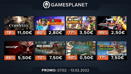 Tekken 7, Jars, UNO und mehr jetzt im Gamesplanet Sale [Anzeige]