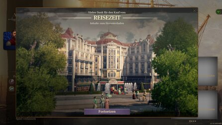 Anno 1800: Reisezeit