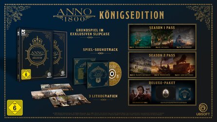 Anno 1800 Königsedition - Jetzt für nur 59,99 Euro exklusiv bei Uplay [Anzeige]