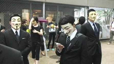 Filesharing - Anonymous Japan protestiert mit Müllsammeln gegen harte Gesetze