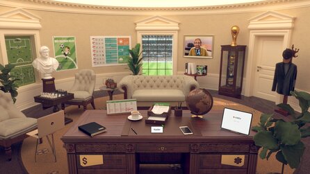 Anstoss: Der Fußballmanager - Screenshots aus 3D-Modus und Menüs