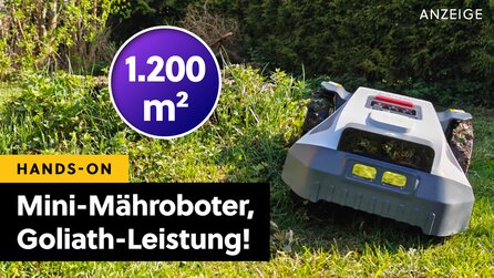 Einer der kompaktesten Mähroboter, den ich je in meinem Garten hatte, ist zugleich auch ein echtes Performance-Biest!